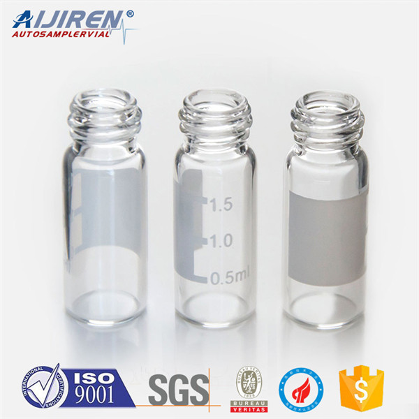 2ml hplc 9-425 glass vial in clear with label for wholesales for hplc